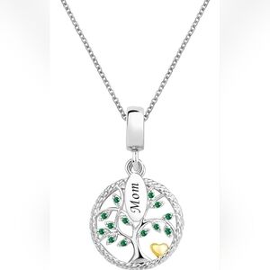 Mom Family Tree Necklace - Perfect Mothers Day Gift - New